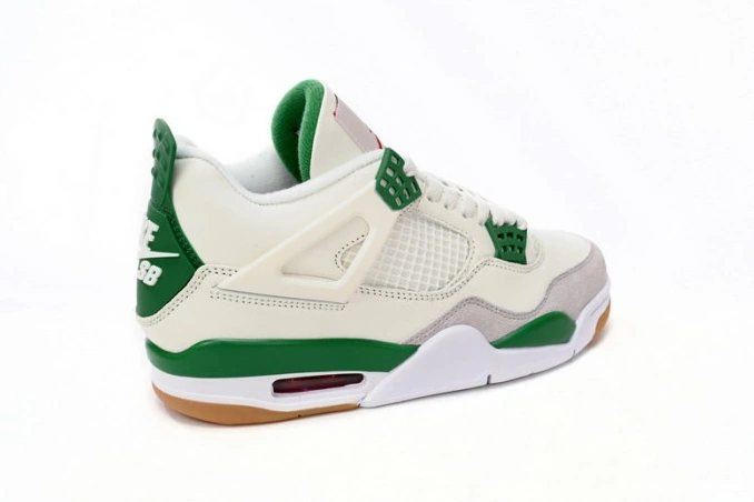 Rep Pine Retro 4 DR5415-103 Jordan SB Green 0729